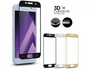 محافظ صفحه نمايش تمام چسب مدل Full Cover 3D Glass مناسب برای گوشی موبايل سامسونگ A5 2016