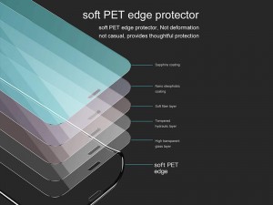 محافظ صفحه نمايش بیسوس مدل Curved Screen Tempered Glass مناسب برای گوشی موبايل آیفون Xr