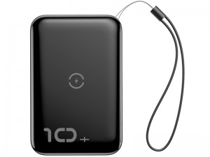 پاور بانک 10000 میلی آمپر وایرلس بیسوس مدل Mini S Bracket Wireless Charger
