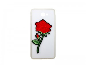 کاور گلدار شیشه ایی مناسب گوشی موبایل سامسونگj7 prime