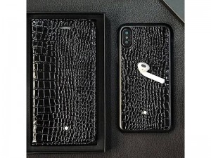 کیف کلاسوری Mont Blanc مناسب برای گوشی موبایل آیفون X