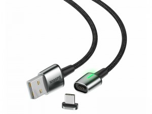 کابل مگنتی تایپ سی بیسوس مدل Zinc Magnetic Cable
