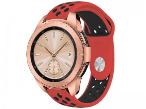 بند سیلیکونی طرح Nike مناسب برای ساعت سامسونگ Galaxy Watch 42mm