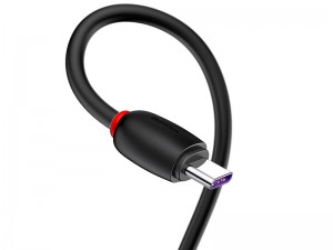 کابل Type-C سوپر شارژ بیسوس مدل Purple Ring Huaewi Flash Charge Cable