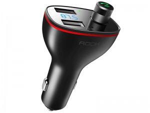 شارژر فندکی و پخش کننده بلوتوث راک مدل B300 Bluetooth FM Transmitter با قابلیت مکالمه