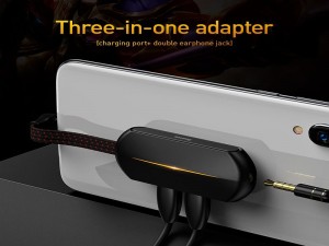 مبدل سه کاره تایپ سی مخصوص بازی بیسوس مدل GAMO Game 3-IN-1 Adapter L49