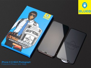 محافظ صفحه نمایش مات و حریم شخصی بلوئو مدل ANTI-PEEP مناسب برای گوشی موبایل اپل iPhone 11 Pro Max/XS Max