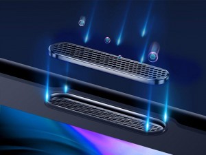 محافظ صفحه نمايش بیسوس مدل Anti-Blue light مناسب برای گوشی موبایل اپل iPhone 11 Pro/XS با قابلیت محافظت از اسپیکر گوشی