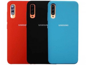 کاور سیلیکونی مدل Silky and Soft touch finish مناسب برای گوشی موبایل سامسونگ A50