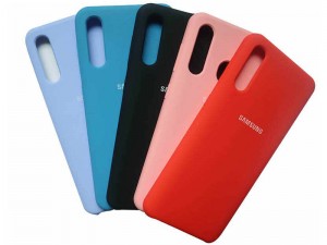 کاور سیلیکونی مدل Silky and Soft touch finish مناسب برای گوشی موبایل سامسونگ A70/A70s
