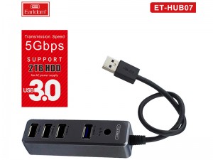 هاب 4 پورت ارلدام مدل ET-HUB07