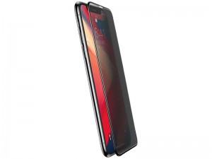محافظ صفحه نمايش بیسوس مدل Curved Screen Anti-peeping Tempered Glass مناسب برای گوشی موبایل اپل iPhone 11 Pro/XS (پک 2 عددی)
