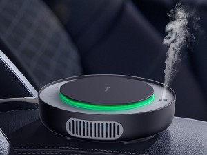 دستگاه بخور سرد و تصفیه هوای بیسوس مدل CRJHQ01 Freshing Breath Car Air Purifier
