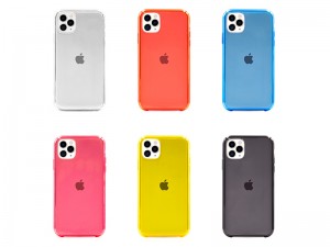 کاور شفاف رنگی مدل Clear Case مناسب برای گوشی موبایل آیفون 11 پرو مکس