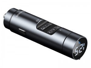 شارژر فندکی و پخش کننده بلوتوث بیسوس مدل Energy Column Car Wireless MP3 Charger