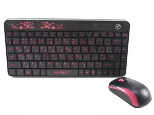 کیبورد و ماوس بی سیم ایکس پی پروداکت مدل XP W4350