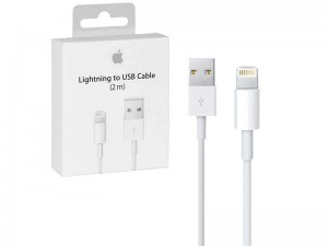 کابل اورجینال Lightning به USB اپل مدل A1510 MD819ZM/A به طول 2 متر