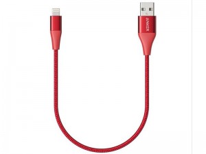 کابل تبدیل USB به Lightning انکر مدل A8451 PowerLine + II به طول 0.3 متر