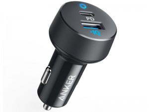شارژر فندکی فست شارژ انکر مدل A2721 PowerDrive PD + 2