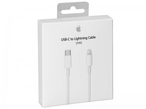 کابل اورجینال USB-C به Lightning اپل مدل A1703 به طول 1 متر