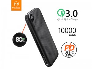 پاور بانک 10000 میلی آمپر مک دودو مدل MC-6581