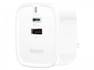 شارژر دیواری فست شارژ بیسوس مدل Funzi U + Type-C PD Charger
