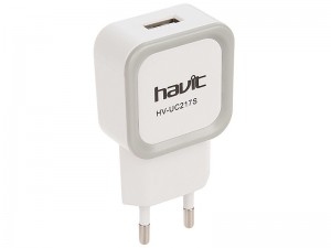 شارژر دیواری هویت مدل HV-UC217S بهمراه کابل MicroUSB