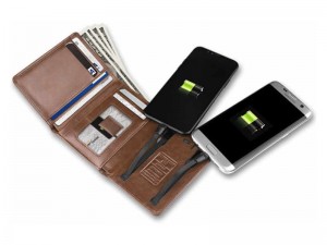 پاور بانک 4000 میلی آمپر و کیف چرمی ژوس مدل ZS-PB-018