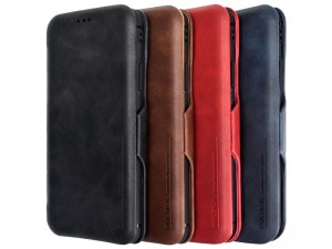 کیف چرمی Puloka Multi-Function مناسب برای گوشی موبایل آیفون 11 پرو مکس