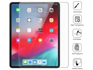 محافظ صفحه نمایش لیتو مدل 9H Tempered Glass Plus مناسب برای آیپد پرو 12.9 اینچی (2018 و 2020)