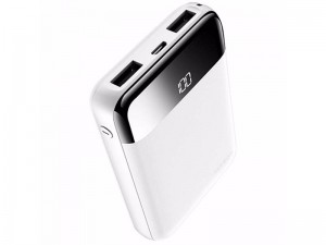 پاور بانک 10000 میلی آمپر راک اسپیس مدل RMP0399 P66 Mini Digital Display