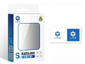 قاب محافظ و گلس لیتو مدل +S مناسب برای ساعت هوشمند اپل واچ 44mm