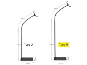 پایه نگهدارنده تبلت و گوشی موبایل مدل Mobile phone tablet landing lazy bracket (سایز 176 سانتی‌متری)