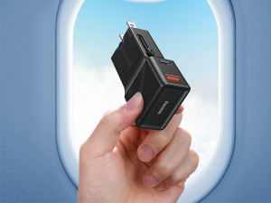 شارژر دیواری فست شارژ جهانی بیسوس مدل Universal Conversion Plug