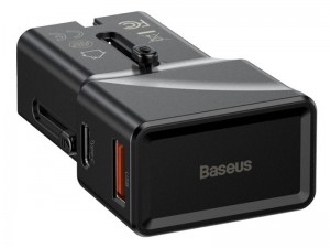 شارژر دیواری فست شارژ جهانی بیسوس مدل Universal Conversion Plug