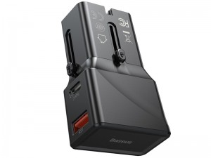 شارژر دیواری فست شارژ جهانی بیسوس مدل Universal Conversion Plug