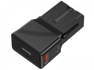 شارژر دیواری فست شارژ جهانی بیسوس مدل Universal Conversion Plug