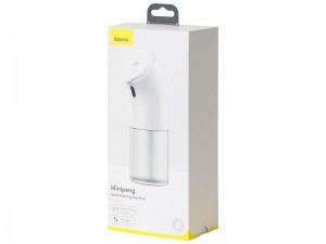 پمپ فوم ساز مایع دستشویی بیسوس مدل Minipeng Hand Washing Machine بهمراه فوم مایع