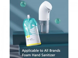 پمپ فوم ساز مایع دستشویی بیسوس مدل Minipeng Hand Washing Machine بهمراه فوم مایع