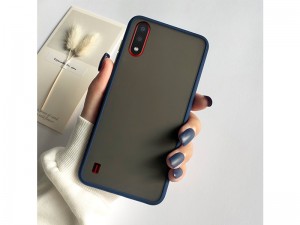 کاور پشت مات دور رنگی مناسب برای گوشی موبایل سامسونگ A01