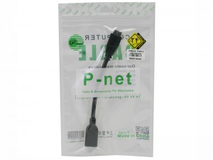 کابل تبدیل Micro-B به USB 3.0 OTG پی نت به طول 0.15 متر