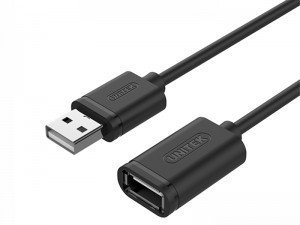 کابل افزایش طول USB 2.0 یونیتک مدل Y-C418GBK به طول 5 متر