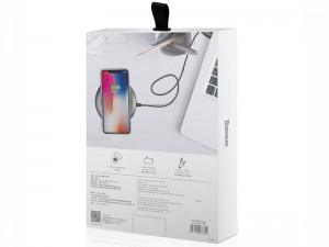 شارژر وایرلس فن دار بیسوس مدل Whirlwind Wireless Charger With A Fan