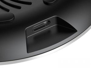 شارژر وایرلس فن دار بیسوس مدل Whirlwind Wireless Charger With A Fan