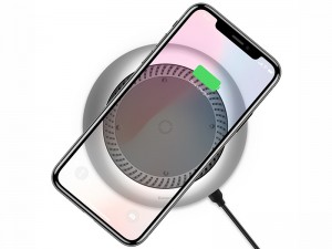شارژر وایرلس فن دار بیسوس مدل Whirlwind Wireless Charger With A Fan