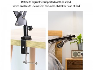 پایه نگهدارنده تبلت و گوشی موبایل راک مدل RPH0895 Flexible Adjustable Desktop