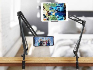 پایه نگهدارنده تبلت و گوشی موبایل راک مدل RPH0895 Flexible Adjustable Desktop