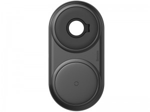 شارژر بی سیم دو کاره بیسوس مدل Planet 2in1 Cable Winder + Wireless Charger
