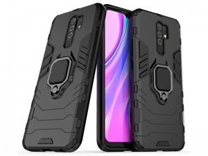 کاور حلقه انگشتی مدل بتمن مناسب برای گوشی موبایل شیائومی Redmi 9