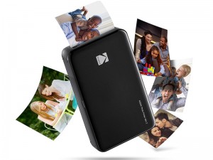 پرینتر قابل حمل چاپ سریع عکس کداک مدل Mini 2 Instant Photo Printer بهمراه کاغذ چاپ عکس 8 عددی